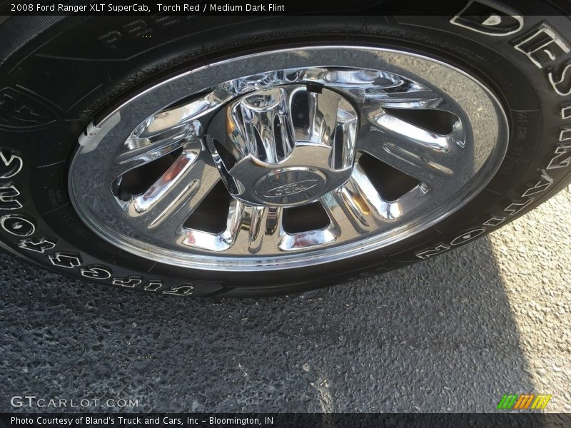 Torch Red / Medium Dark Flint 2008 Ford Ranger XLT SuperCab