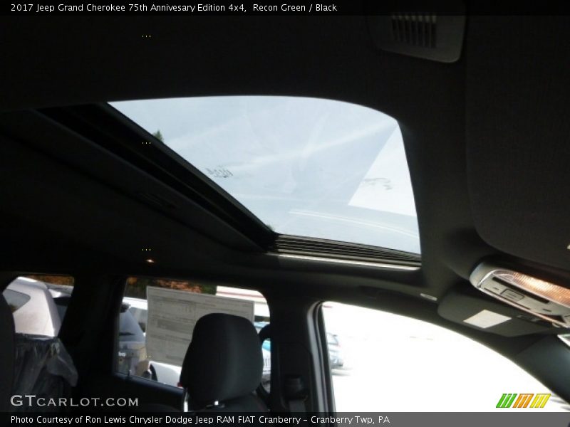 Recon Green / Black 2017 Jeep Grand Cherokee 75th Annivesary Edition 4x4