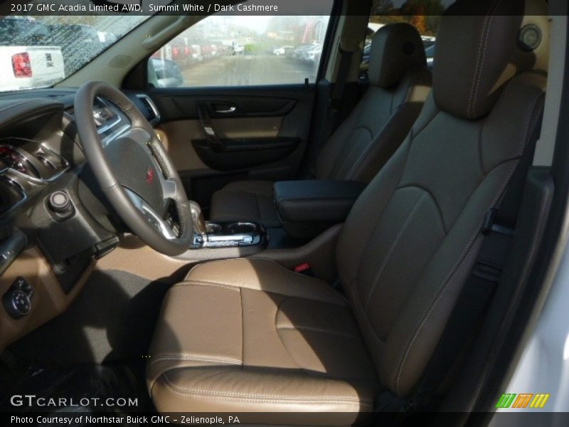 Summit White / Dark Cashmere 2017 GMC Acadia Limited AWD