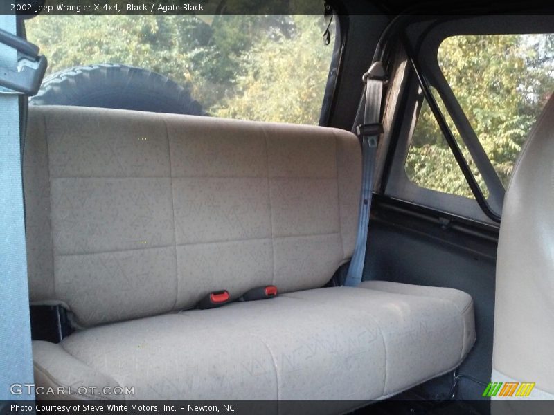 Black / Agate Black 2002 Jeep Wrangler X 4x4