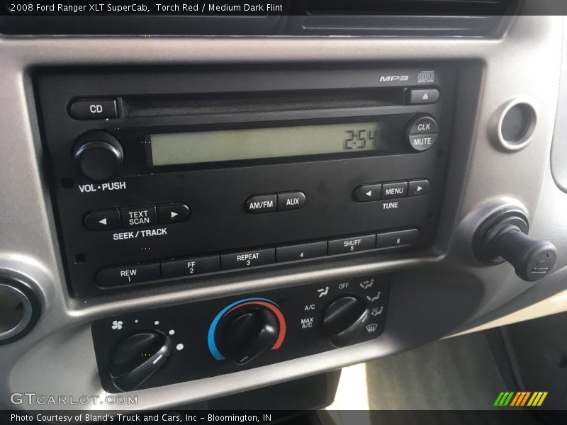 Torch Red / Medium Dark Flint 2008 Ford Ranger XLT SuperCab