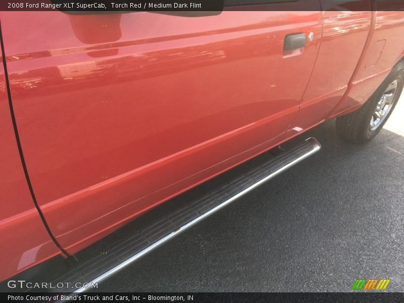Torch Red / Medium Dark Flint 2008 Ford Ranger XLT SuperCab