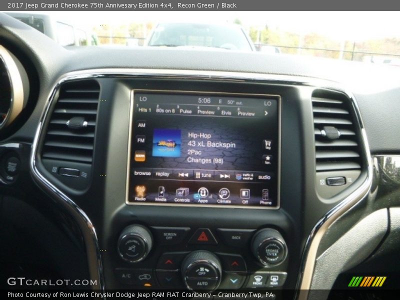 Recon Green / Black 2017 Jeep Grand Cherokee 75th Annivesary Edition 4x4