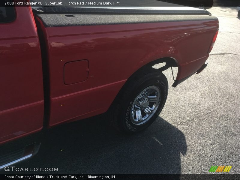 Torch Red / Medium Dark Flint 2008 Ford Ranger XLT SuperCab