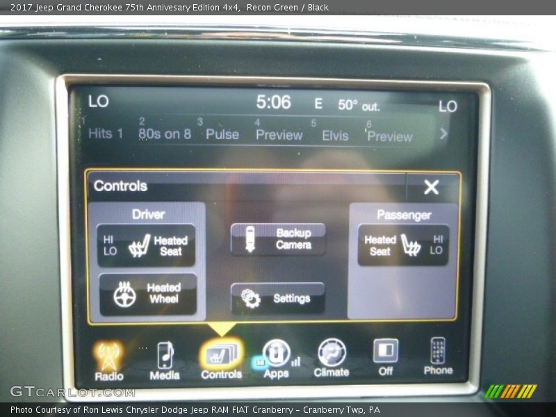 Recon Green / Black 2017 Jeep Grand Cherokee 75th Annivesary Edition 4x4