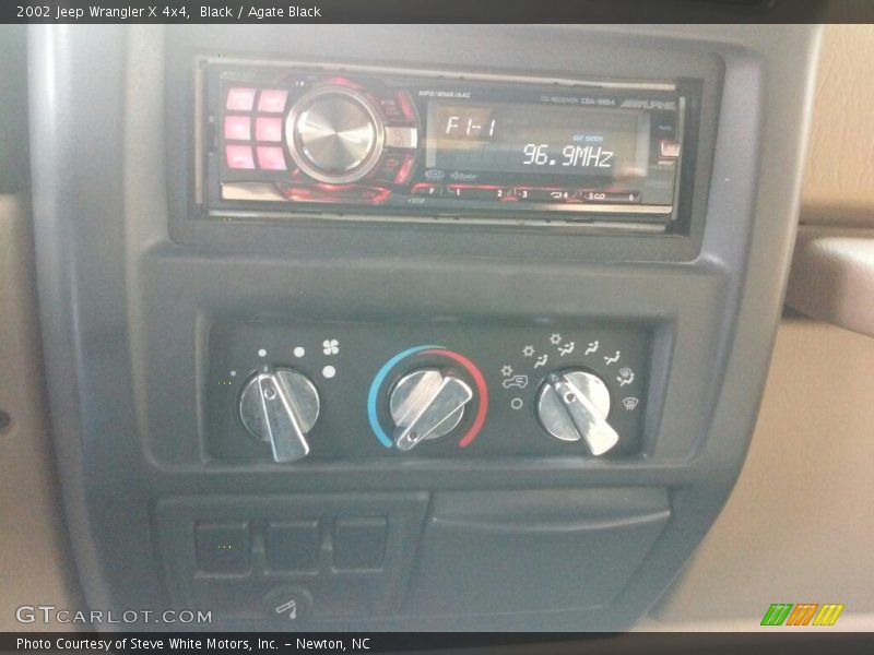 Black / Agate Black 2002 Jeep Wrangler X 4x4