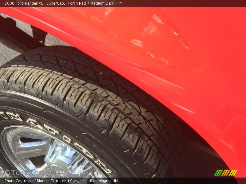 Torch Red / Medium Dark Flint 2008 Ford Ranger XLT SuperCab