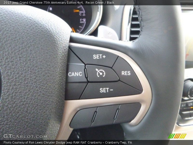 Recon Green / Black 2017 Jeep Grand Cherokee 75th Annivesary Edition 4x4
