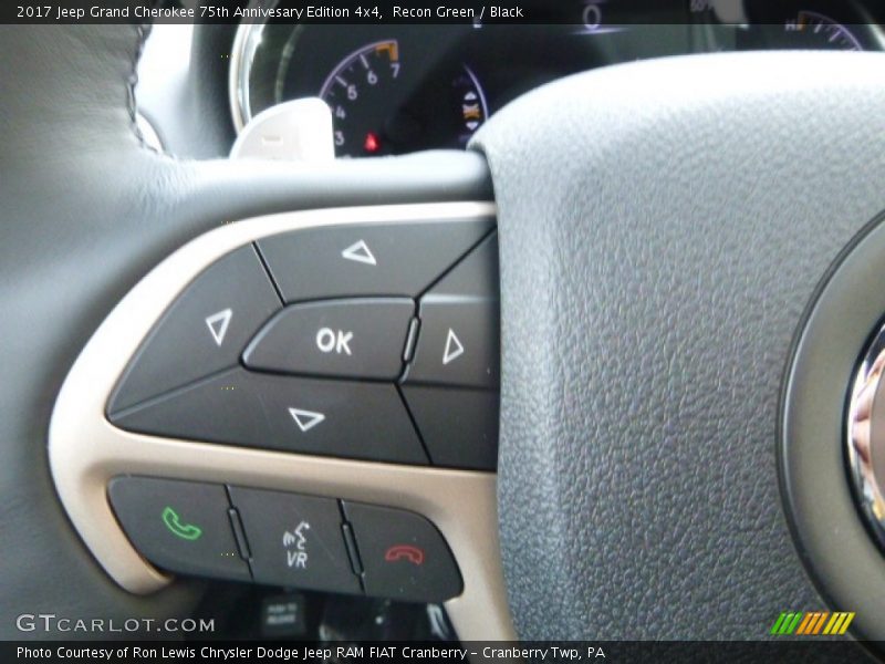 Recon Green / Black 2017 Jeep Grand Cherokee 75th Annivesary Edition 4x4