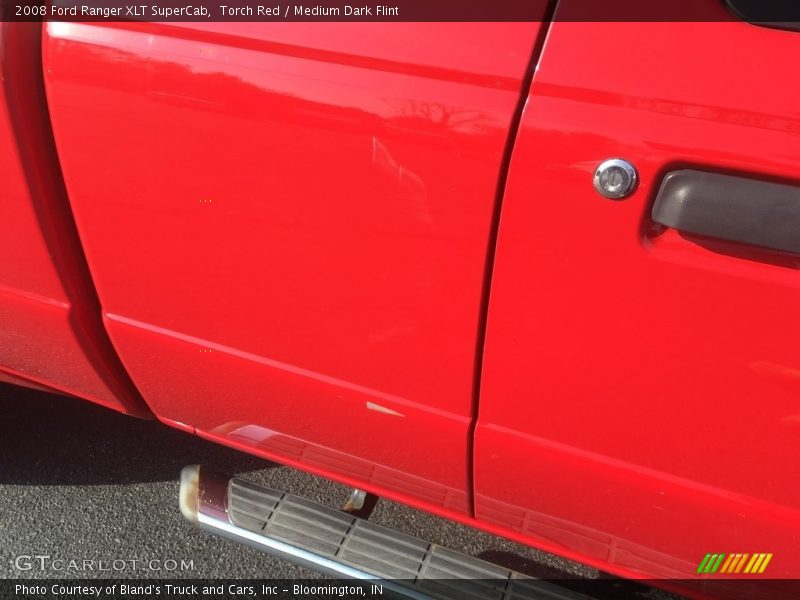 Torch Red / Medium Dark Flint 2008 Ford Ranger XLT SuperCab