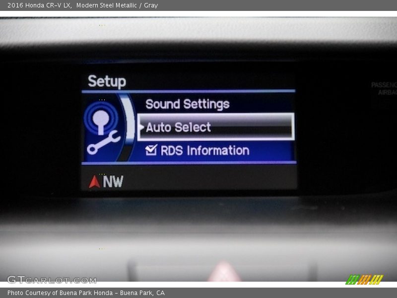 Modern Steel Metallic / Gray 2016 Honda CR-V LX