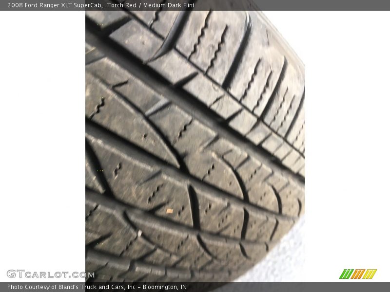 Torch Red / Medium Dark Flint 2008 Ford Ranger XLT SuperCab