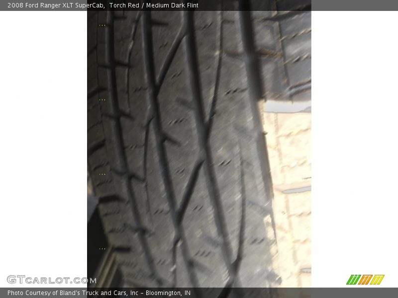 Torch Red / Medium Dark Flint 2008 Ford Ranger XLT SuperCab