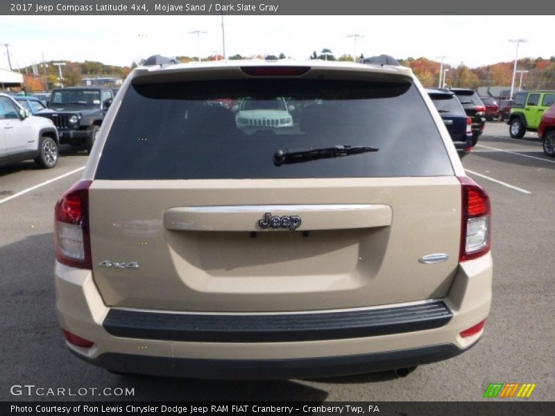 Mojave Sand / Dark Slate Gray 2017 Jeep Compass Latitude 4x4
