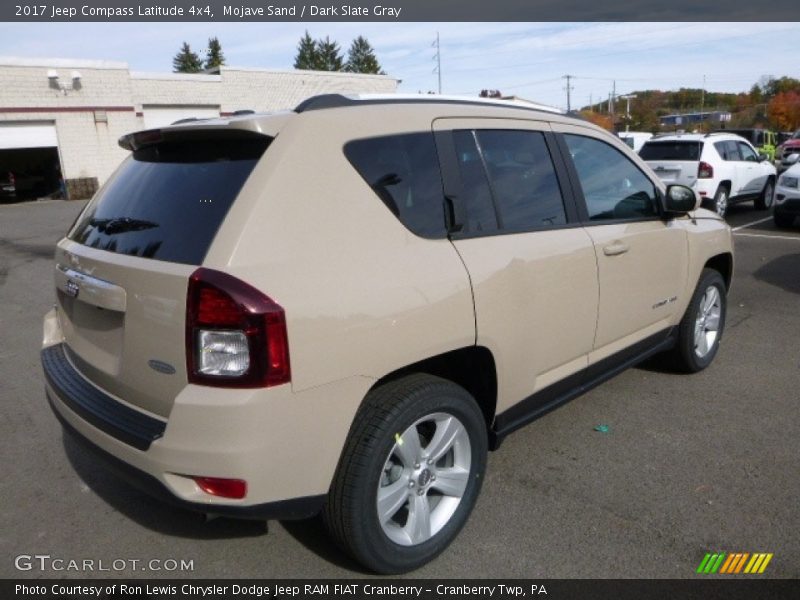 Mojave Sand / Dark Slate Gray 2017 Jeep Compass Latitude 4x4