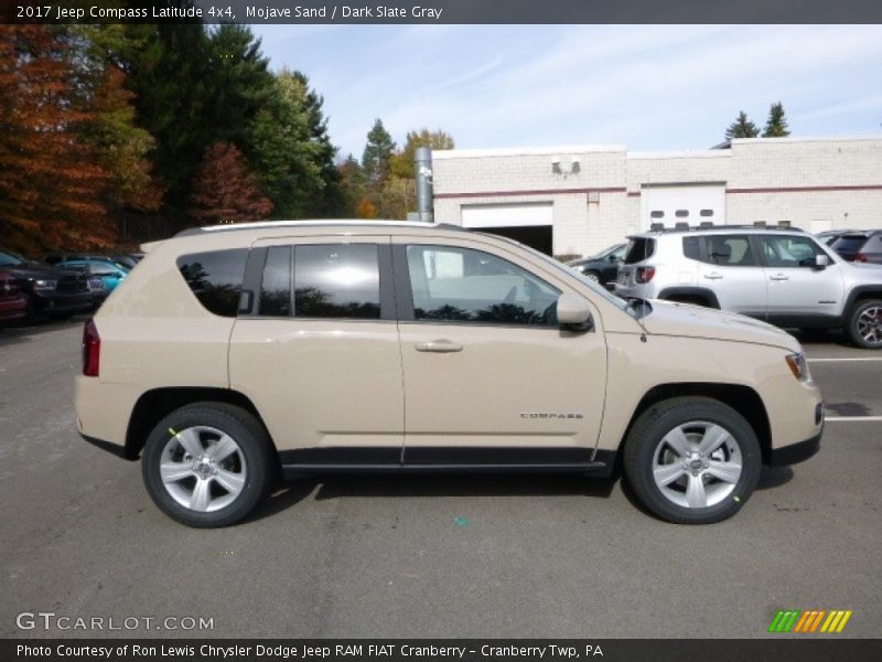 Mojave Sand / Dark Slate Gray 2017 Jeep Compass Latitude 4x4