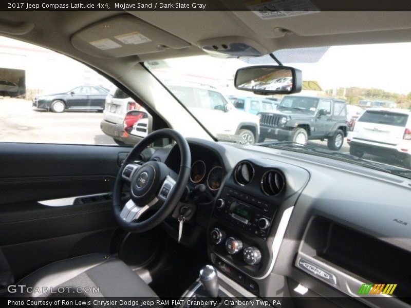 Mojave Sand / Dark Slate Gray 2017 Jeep Compass Latitude 4x4