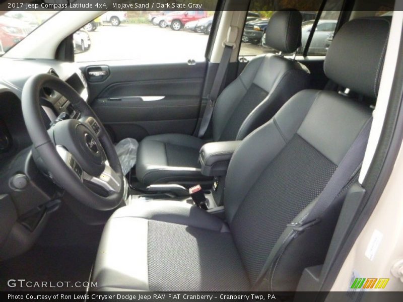 Mojave Sand / Dark Slate Gray 2017 Jeep Compass Latitude 4x4