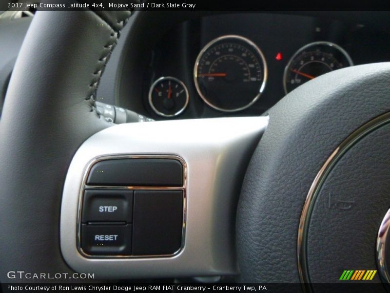 Mojave Sand / Dark Slate Gray 2017 Jeep Compass Latitude 4x4