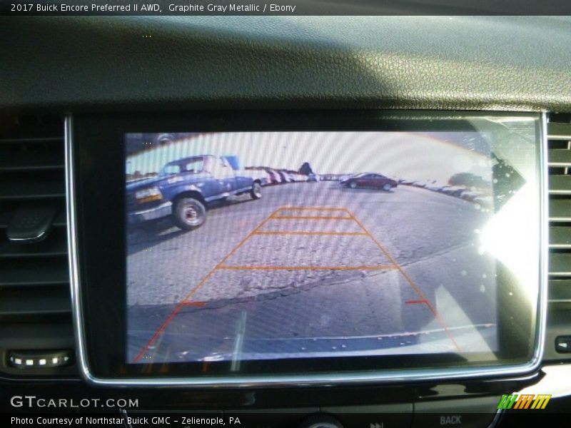 Graphite Gray Metallic / Ebony 2017 Buick Encore Preferred II AWD