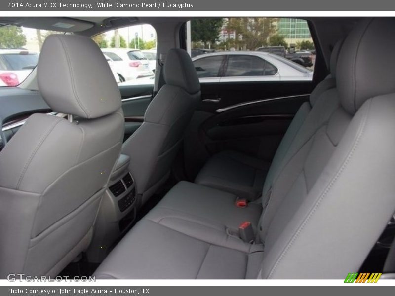 White Diamond Pearl / Eucalyptus 2014 Acura MDX Technology