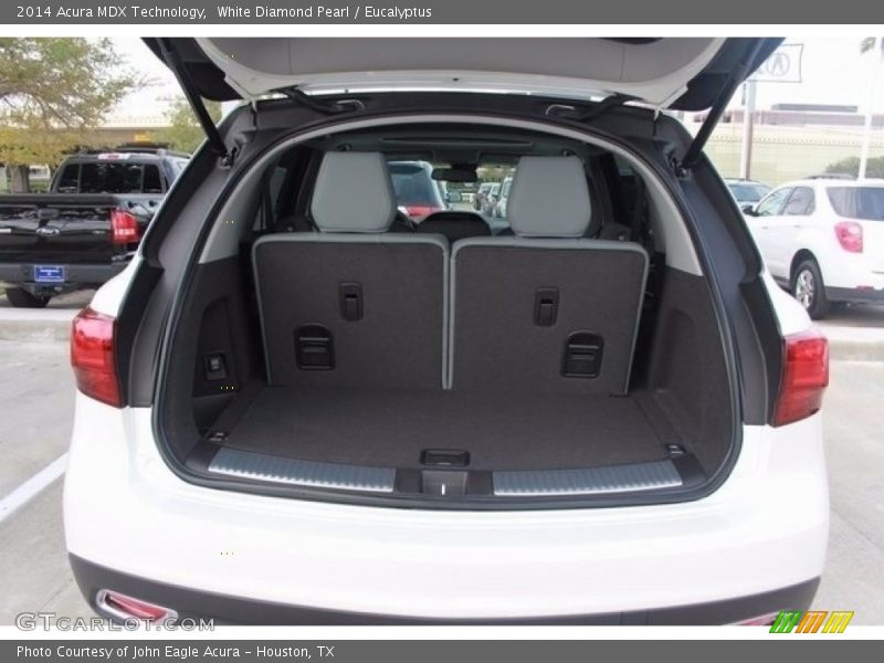 White Diamond Pearl / Eucalyptus 2014 Acura MDX Technology