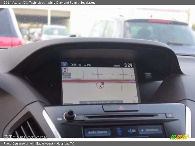 White Diamond Pearl / Eucalyptus 2014 Acura MDX Technology