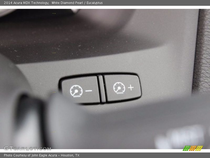 White Diamond Pearl / Eucalyptus 2014 Acura MDX Technology