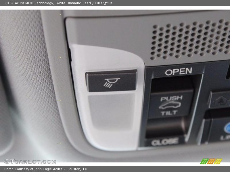 White Diamond Pearl / Eucalyptus 2014 Acura MDX Technology