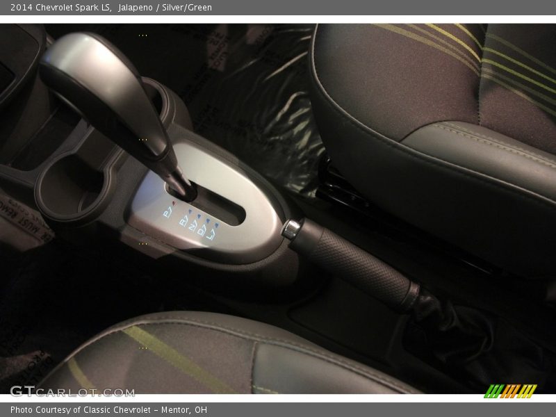 Jalapeno / Silver/Green 2014 Chevrolet Spark LS