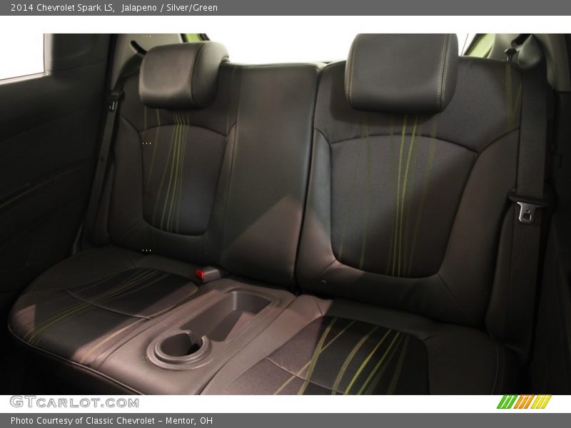 Jalapeno / Silver/Green 2014 Chevrolet Spark LS