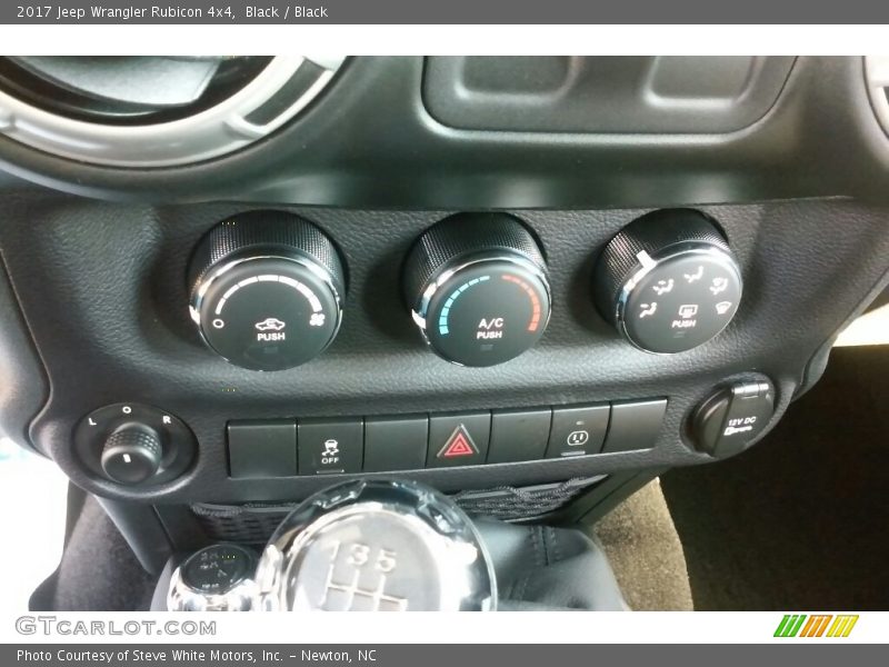 Black / Black 2017 Jeep Wrangler Rubicon 4x4