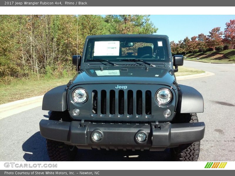 Rhino / Black 2017 Jeep Wrangler Rubicon 4x4