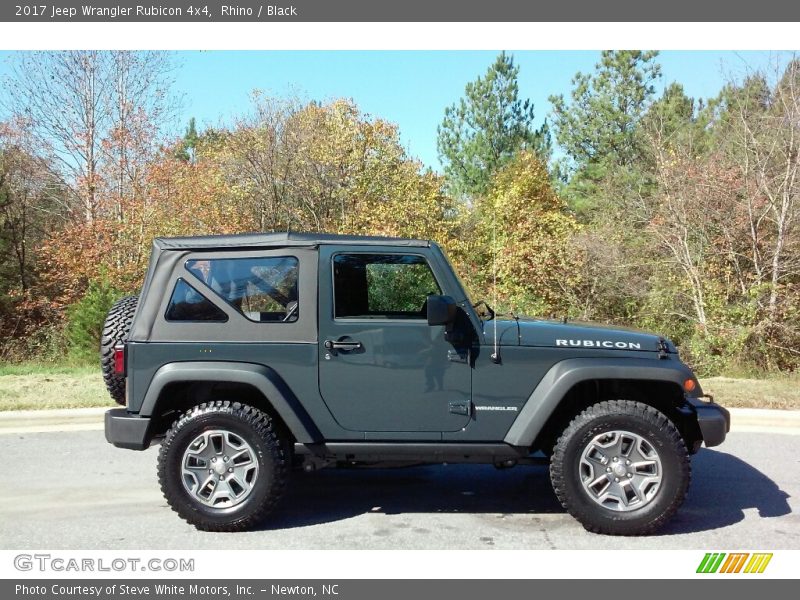 Rhino / Black 2017 Jeep Wrangler Rubicon 4x4