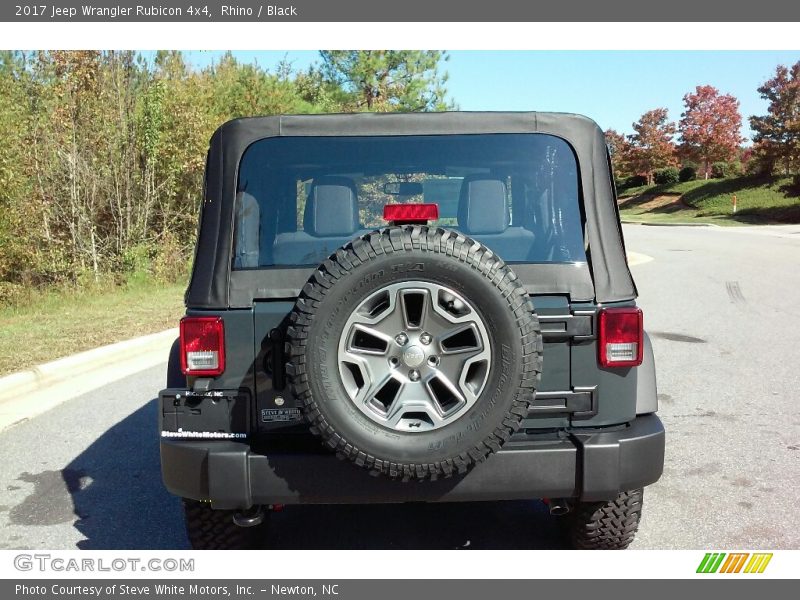 Rhino / Black 2017 Jeep Wrangler Rubicon 4x4