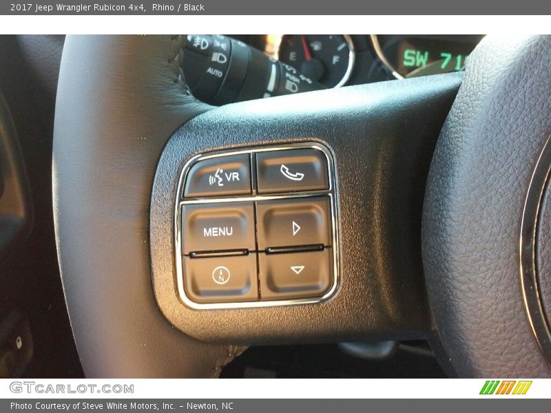 Rhino / Black 2017 Jeep Wrangler Rubicon 4x4