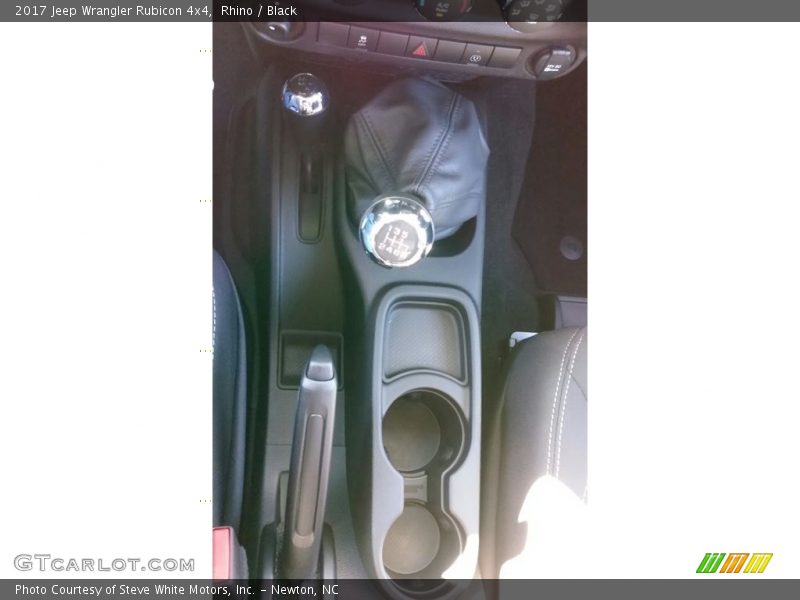 Rhino / Black 2017 Jeep Wrangler Rubicon 4x4