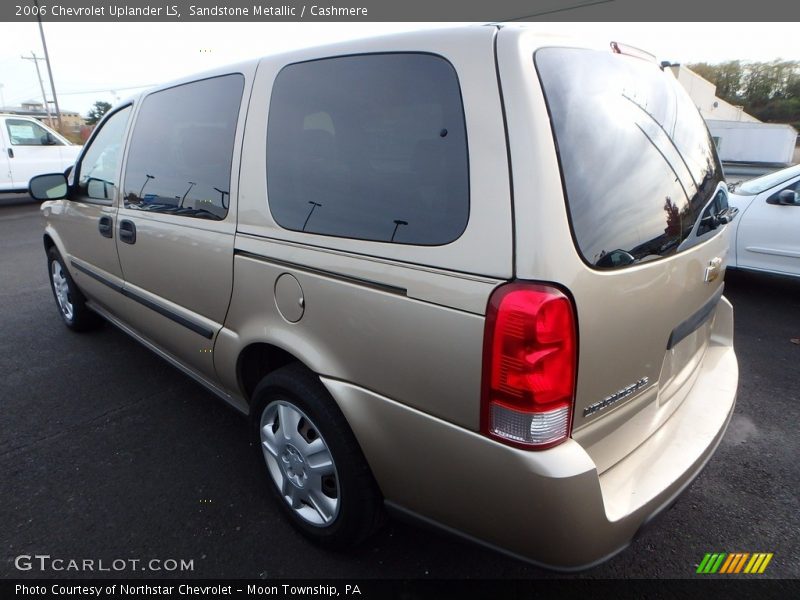 Sandstone Metallic / Cashmere 2006 Chevrolet Uplander LS