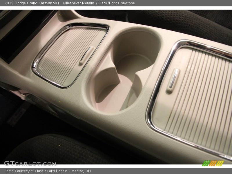 Billet Silver Metallic / Black/Light Graystone 2015 Dodge Grand Caravan SXT