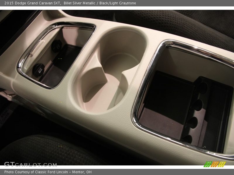 Billet Silver Metallic / Black/Light Graystone 2015 Dodge Grand Caravan SXT
