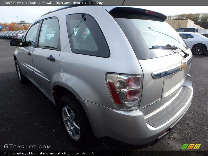 Silverstone Metallic / Light Gray 2007 Chevrolet Equinox LS AWD