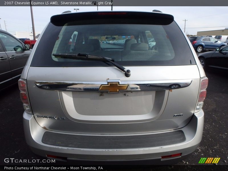 Silverstone Metallic / Light Gray 2007 Chevrolet Equinox LS AWD