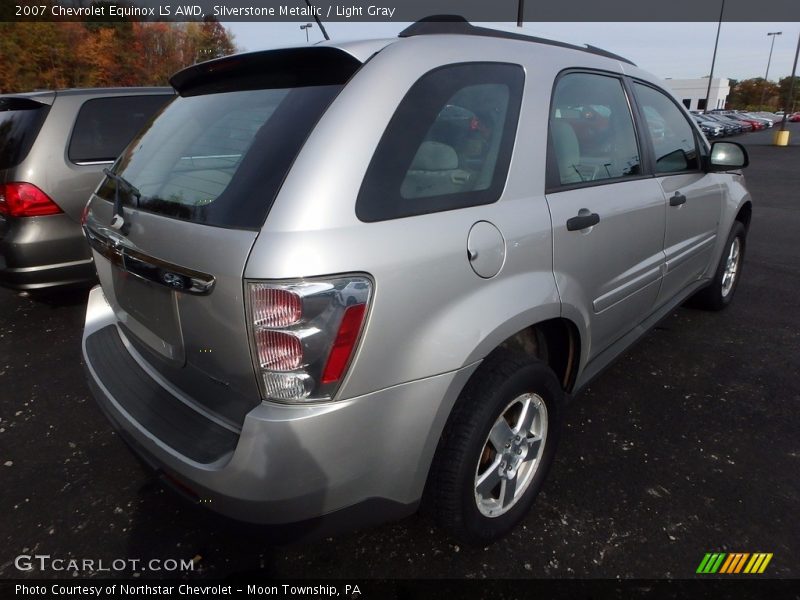 Silverstone Metallic / Light Gray 2007 Chevrolet Equinox LS AWD