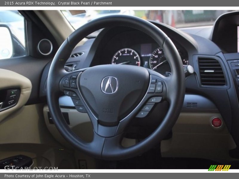 Crystal Black Pearl / Parchment 2015 Acura RDX Technology