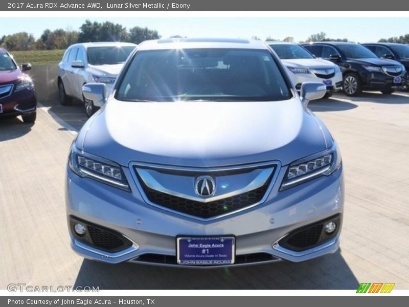 Lunar Silver Metallic / Ebony 2017 Acura RDX Advance AWD