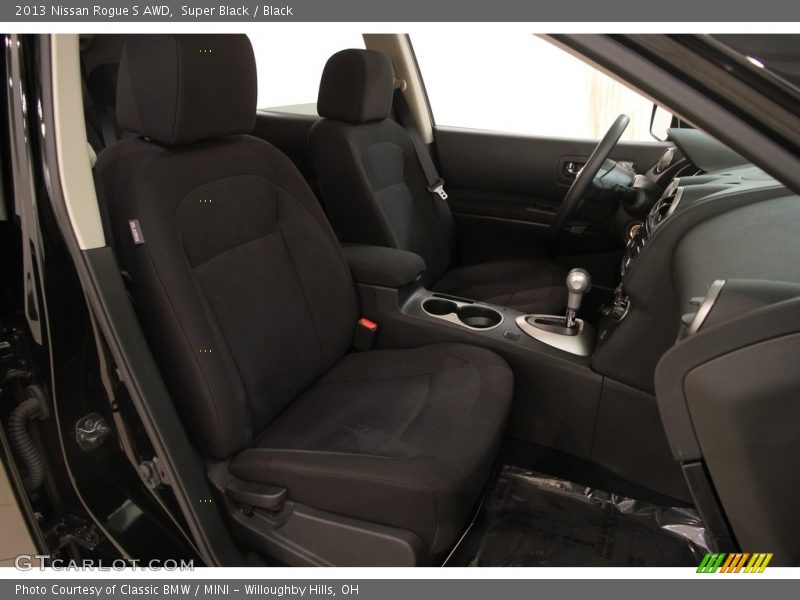 Super Black / Black 2013 Nissan Rogue S AWD