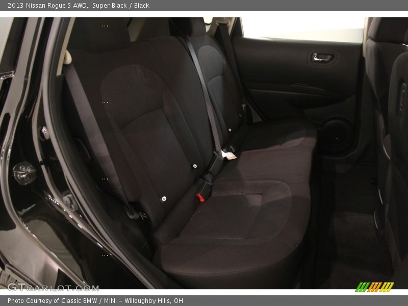 Super Black / Black 2013 Nissan Rogue S AWD
