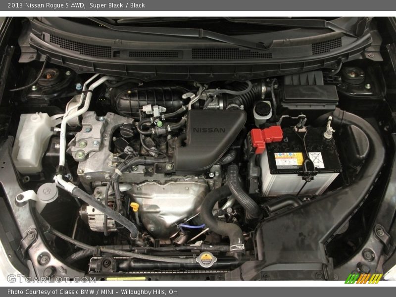 Super Black / Black 2013 Nissan Rogue S AWD
