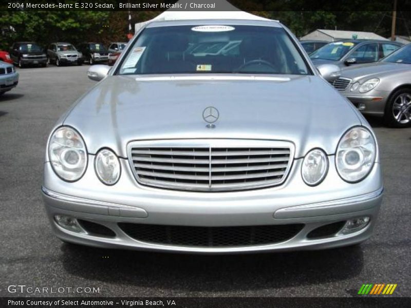 Brilliant Silver Metallic / Charcoal 2004 Mercedes-Benz E 320 Sedan