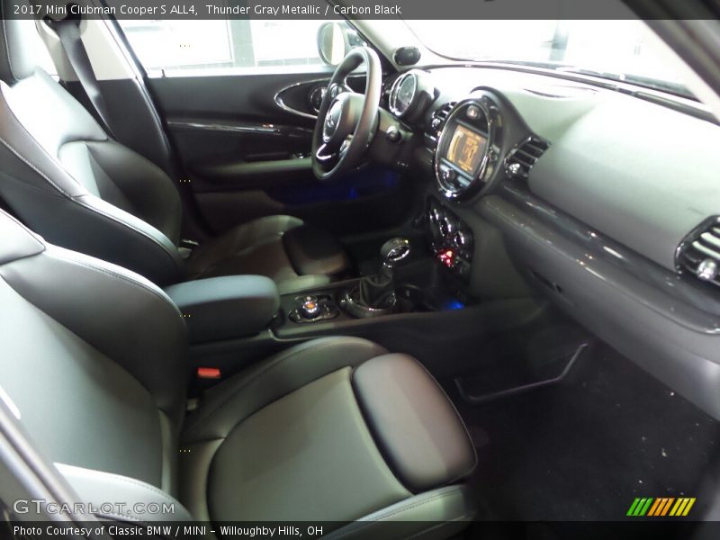 Thunder Gray Metallic / Carbon Black 2017 Mini Clubman Cooper S ALL4